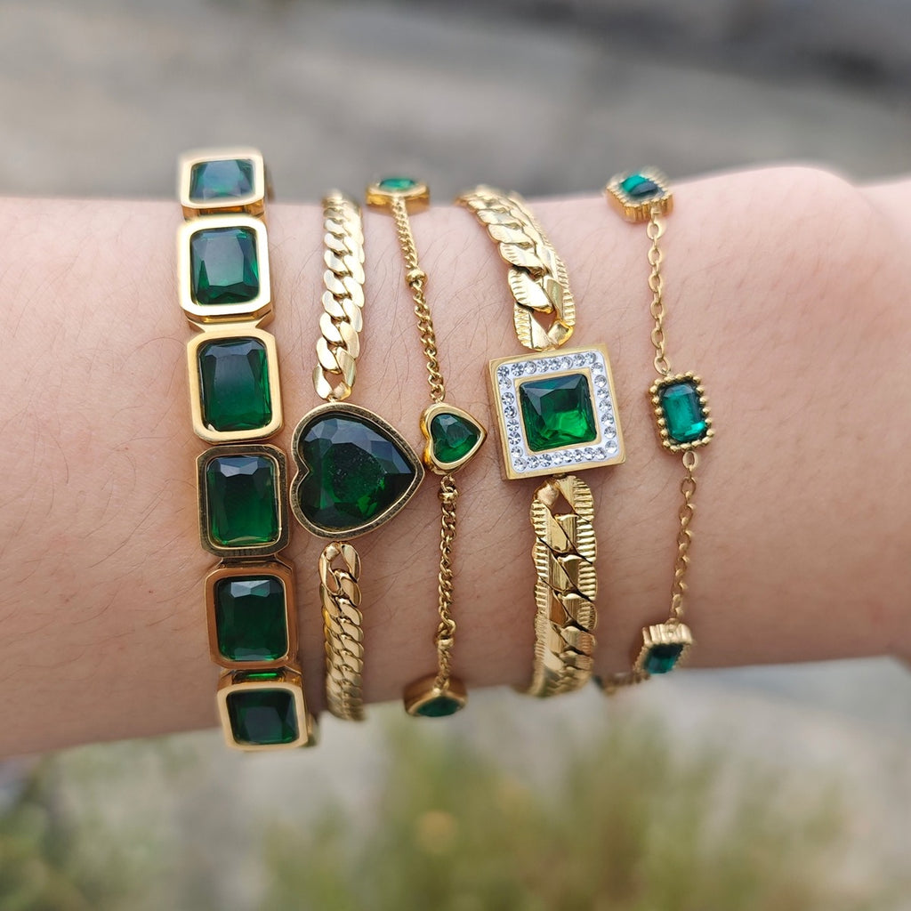 Geometric shape bracelet